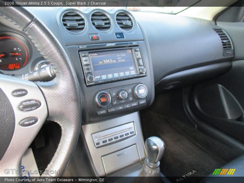 Super Black / Charcoal 2008 Nissan Altima 2.5 S Coupe