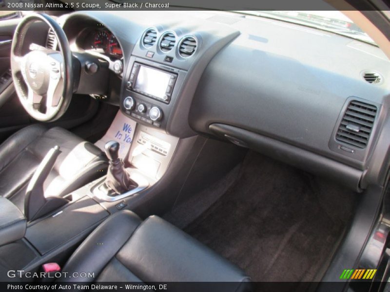 Super Black / Charcoal 2008 Nissan Altima 2.5 S Coupe