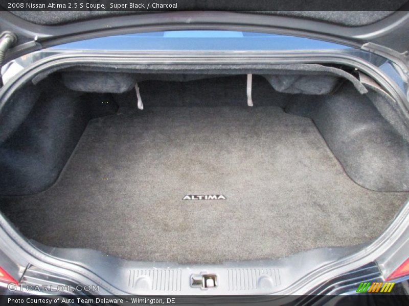 Super Black / Charcoal 2008 Nissan Altima 2.5 S Coupe