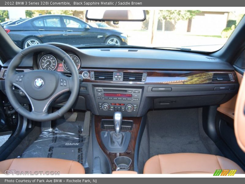 Dashboard of 2012 3 Series 328i Convertible