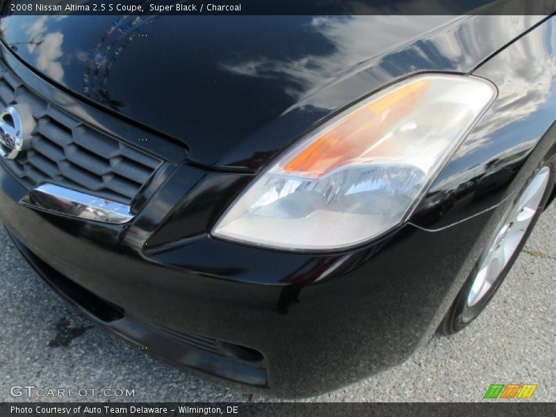 Super Black / Charcoal 2008 Nissan Altima 2.5 S Coupe