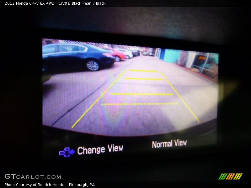 Crystal Black Pearl / Black 2012 Honda CR-V EX 4WD