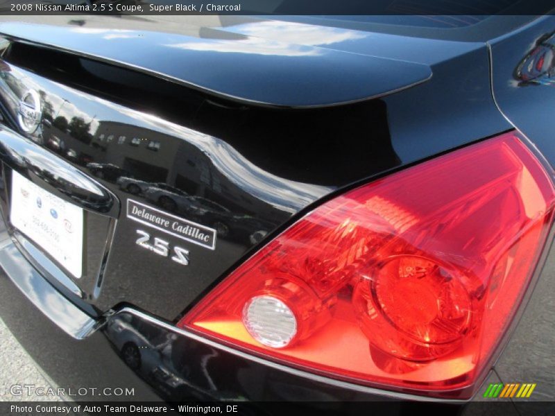 Super Black / Charcoal 2008 Nissan Altima 2.5 S Coupe