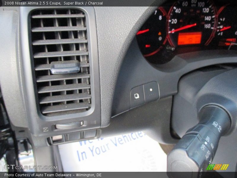 Super Black / Charcoal 2008 Nissan Altima 2.5 S Coupe