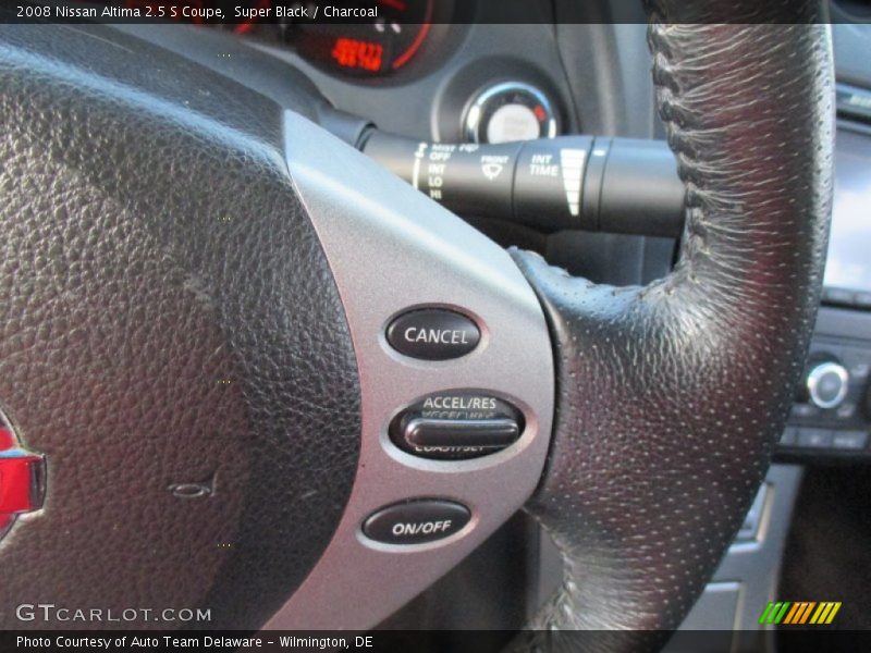 Super Black / Charcoal 2008 Nissan Altima 2.5 S Coupe