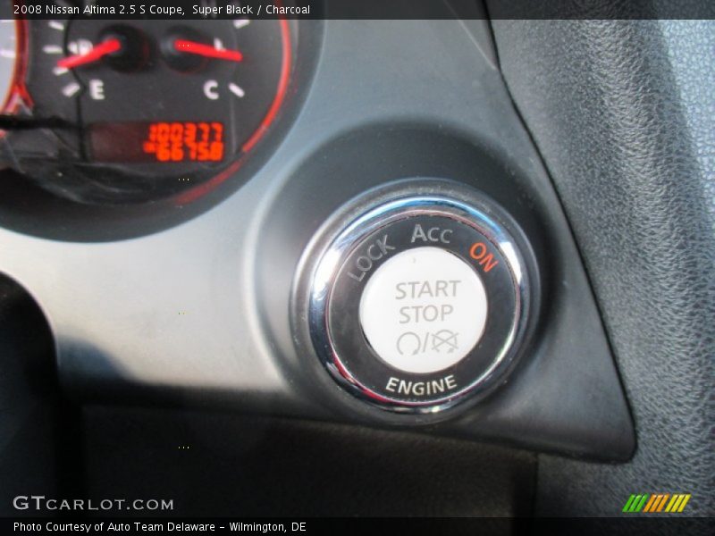 Super Black / Charcoal 2008 Nissan Altima 2.5 S Coupe