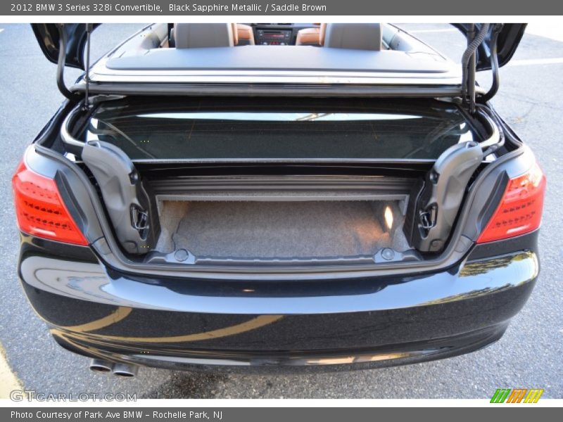  2012 3 Series 328i Convertible Trunk