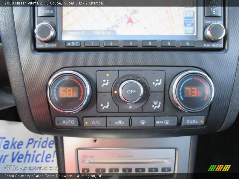 Super Black / Charcoal 2008 Nissan Altima 2.5 S Coupe