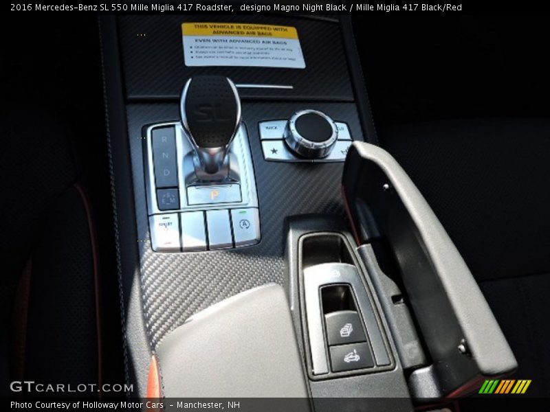designo Magno Night Black / Mille Miglia 417 Black/Red 2016 Mercedes-Benz SL 550 Mille Miglia 417 Roadster