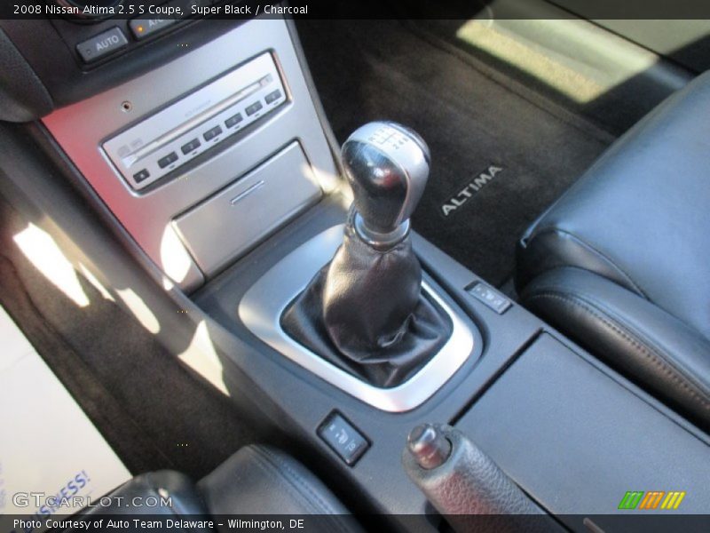 Super Black / Charcoal 2008 Nissan Altima 2.5 S Coupe