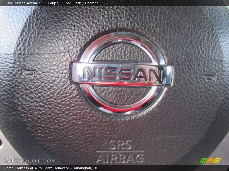 Super Black / Charcoal 2008 Nissan Altima 2.5 S Coupe