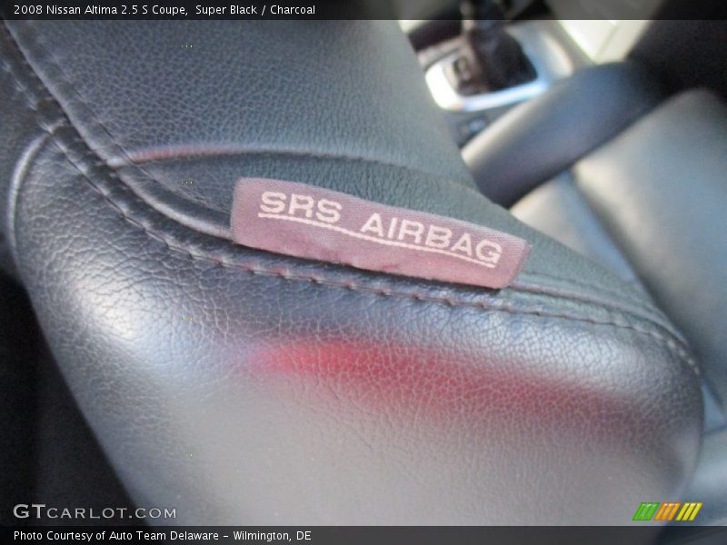 Super Black / Charcoal 2008 Nissan Altima 2.5 S Coupe