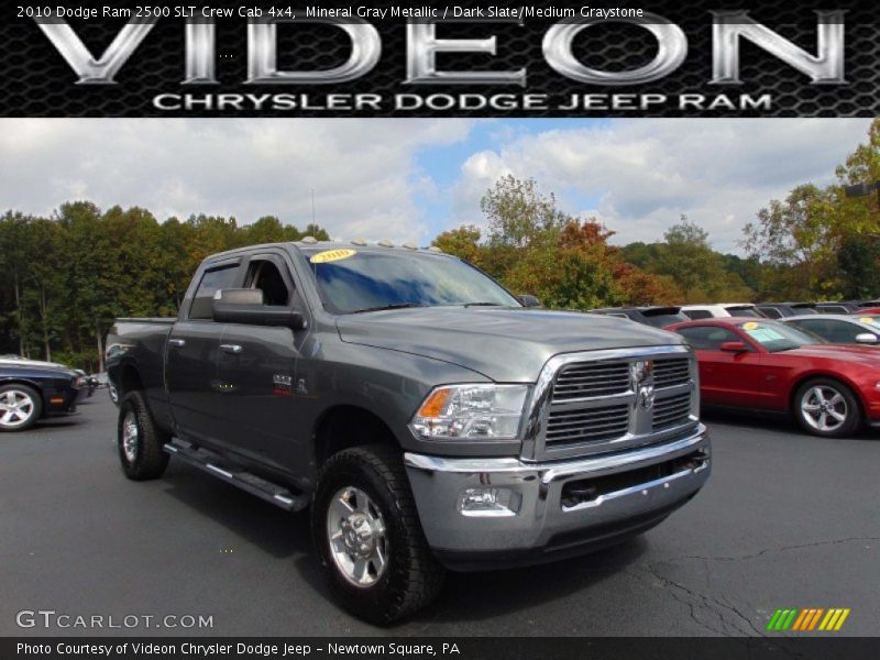 Mineral Gray Metallic / Dark Slate/Medium Graystone 2010 Dodge Ram 2500 SLT Crew Cab 4x4