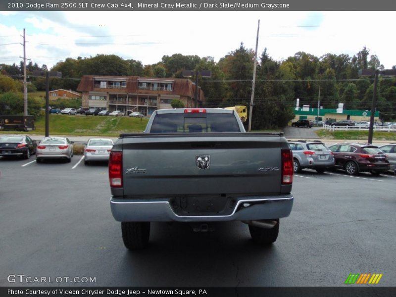 Mineral Gray Metallic / Dark Slate/Medium Graystone 2010 Dodge Ram 2500 SLT Crew Cab 4x4