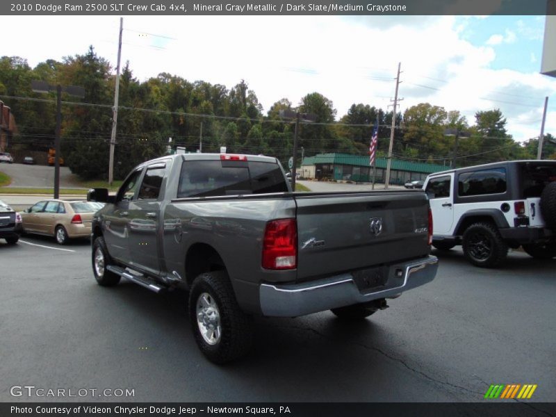 Mineral Gray Metallic / Dark Slate/Medium Graystone 2010 Dodge Ram 2500 SLT Crew Cab 4x4