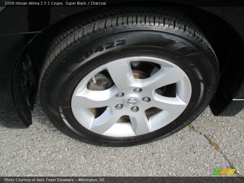 Super Black / Charcoal 2008 Nissan Altima 2.5 S Coupe