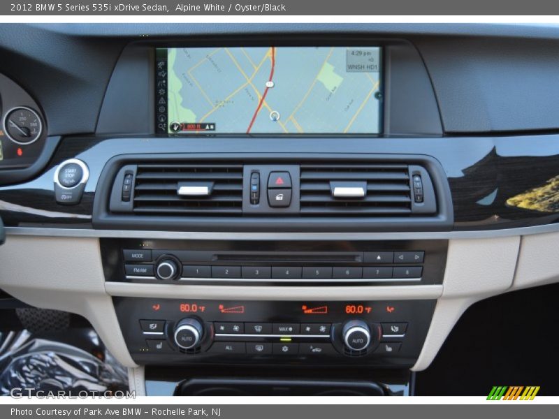 Alpine White / Oyster/Black 2012 BMW 5 Series 535i xDrive Sedan