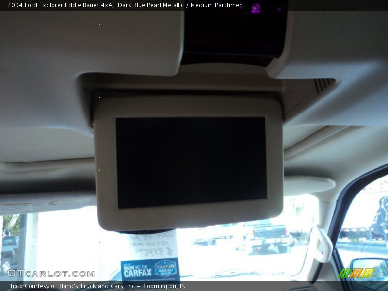 Dark Blue Pearl Metallic / Medium Parchment 2004 Ford Explorer Eddie Bauer 4x4