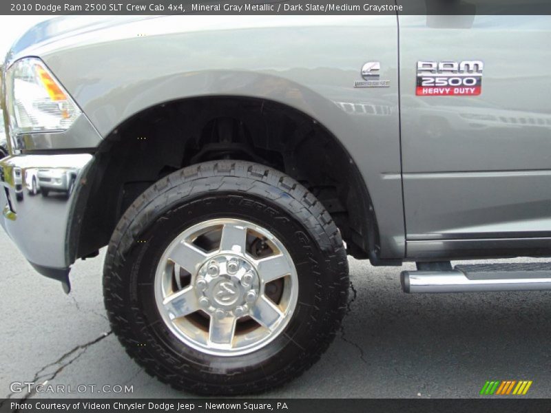 Mineral Gray Metallic / Dark Slate/Medium Graystone 2010 Dodge Ram 2500 SLT Crew Cab 4x4