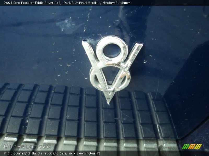 Dark Blue Pearl Metallic / Medium Parchment 2004 Ford Explorer Eddie Bauer 4x4
