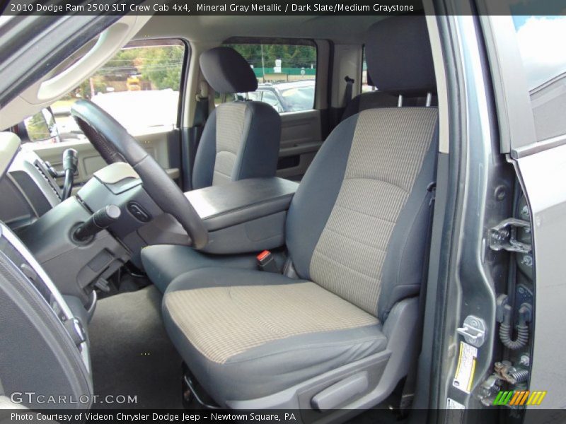 Mineral Gray Metallic / Dark Slate/Medium Graystone 2010 Dodge Ram 2500 SLT Crew Cab 4x4