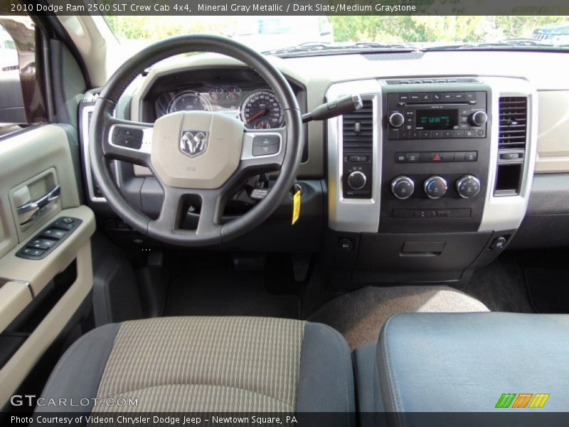 Mineral Gray Metallic / Dark Slate/Medium Graystone 2010 Dodge Ram 2500 SLT Crew Cab 4x4