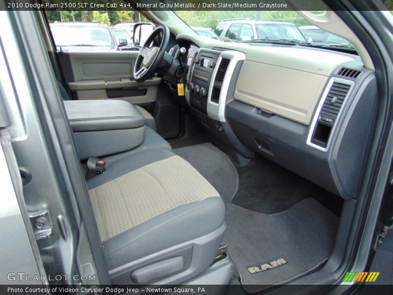 Mineral Gray Metallic / Dark Slate/Medium Graystone 2010 Dodge Ram 2500 SLT Crew Cab 4x4