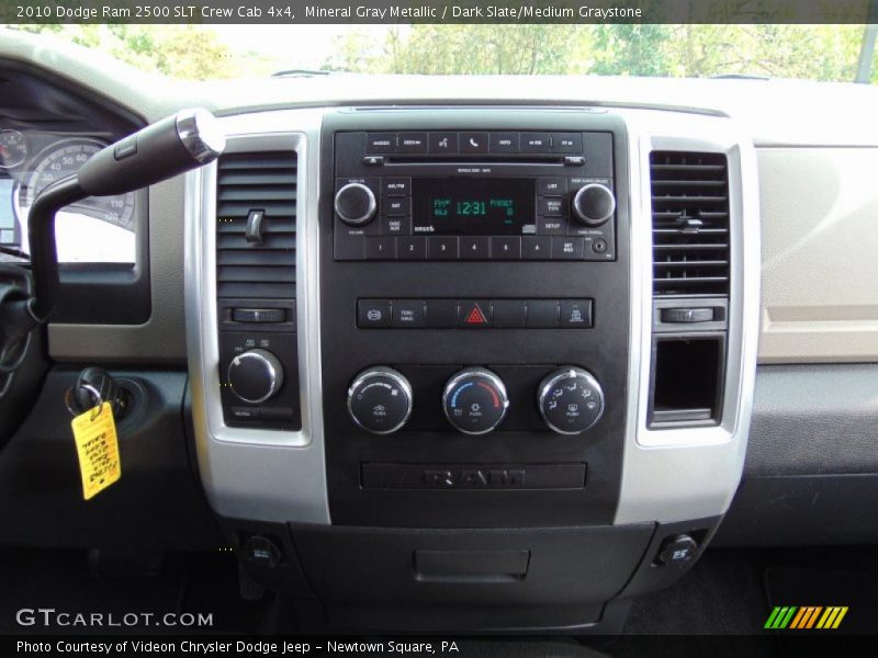Mineral Gray Metallic / Dark Slate/Medium Graystone 2010 Dodge Ram 2500 SLT Crew Cab 4x4