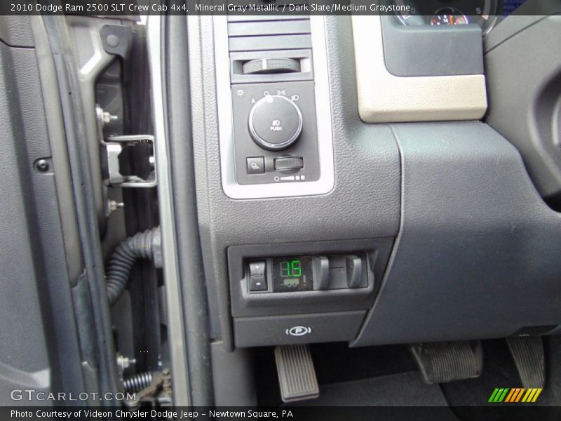Mineral Gray Metallic / Dark Slate/Medium Graystone 2010 Dodge Ram 2500 SLT Crew Cab 4x4