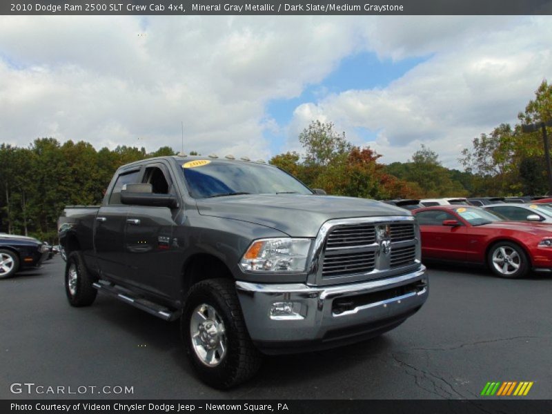 Mineral Gray Metallic / Dark Slate/Medium Graystone 2010 Dodge Ram 2500 SLT Crew Cab 4x4