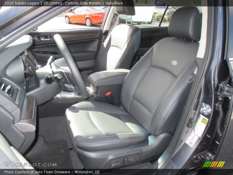 Carbide Gray Metallic / Slate Black 2016 Subaru Legacy 3.6R Limited