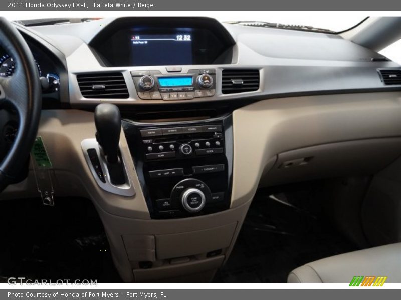 Taffeta White / Beige 2011 Honda Odyssey EX-L