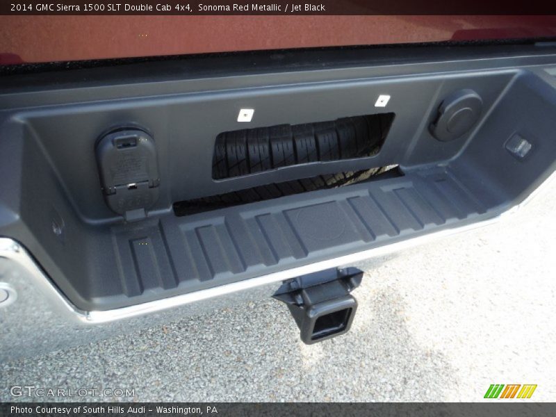 Sonoma Red Metallic / Jet Black 2014 GMC Sierra 1500 SLT Double Cab 4x4