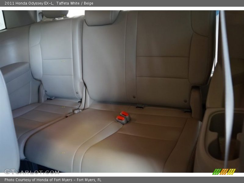 Taffeta White / Beige 2011 Honda Odyssey EX-L