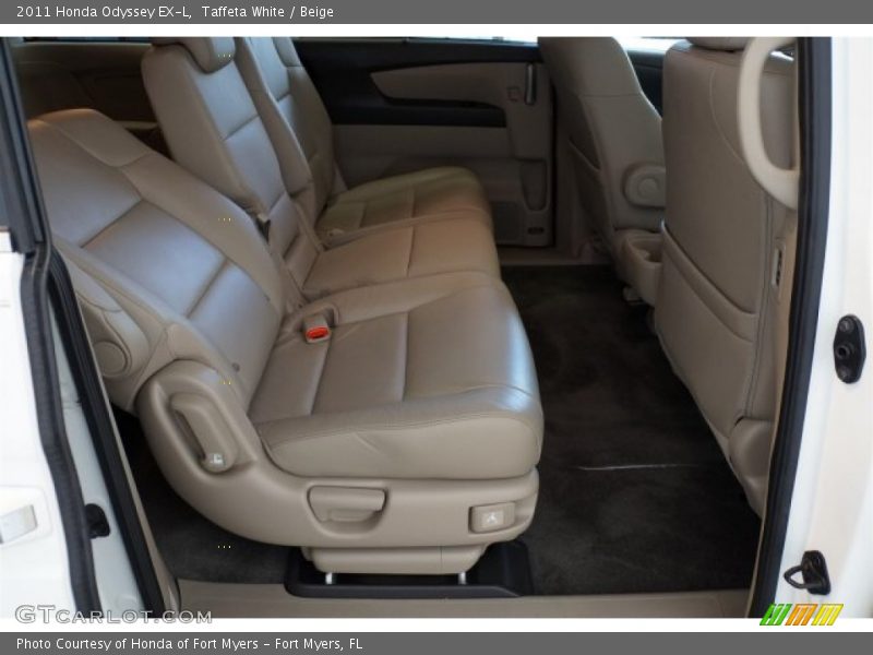 Taffeta White / Beige 2011 Honda Odyssey EX-L