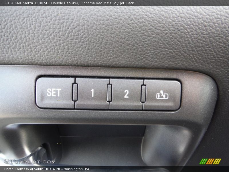 Sonoma Red Metallic / Jet Black 2014 GMC Sierra 1500 SLT Double Cab 4x4