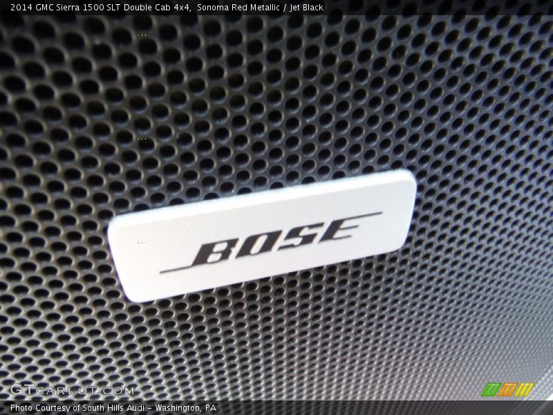 Sonoma Red Metallic / Jet Black 2014 GMC Sierra 1500 SLT Double Cab 4x4