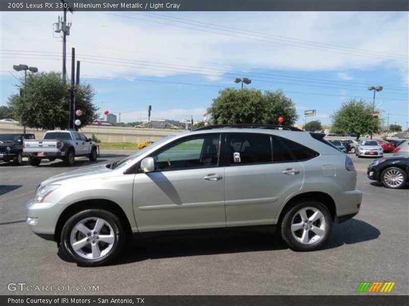 Millenium Silver Metallic / Light Gray 2005 Lexus RX 330