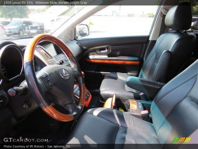 Millenium Silver Metallic / Light Gray 2005 Lexus RX 330