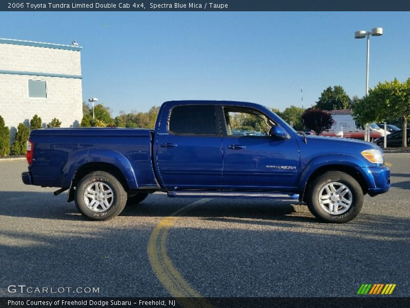 Spectra Blue Mica / Taupe 2006 Toyota Tundra Limited Double Cab 4x4