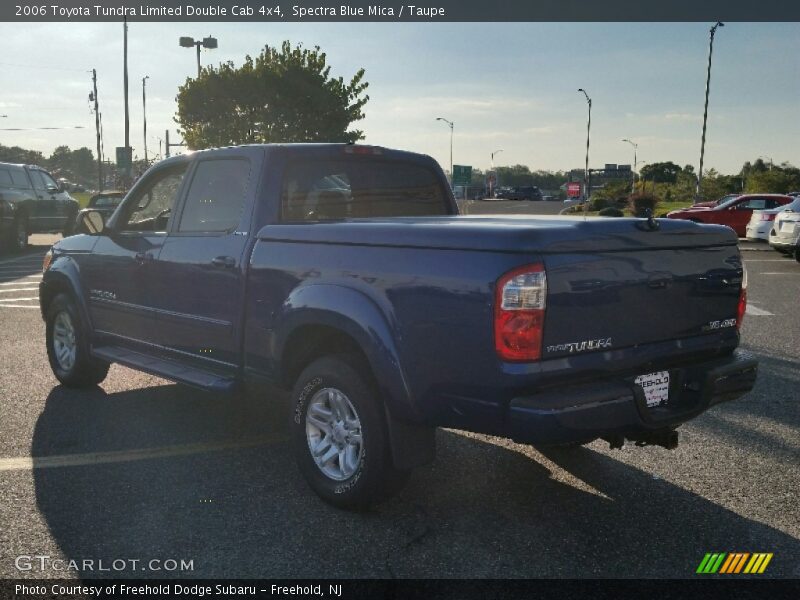 Spectra Blue Mica / Taupe 2006 Toyota Tundra Limited Double Cab 4x4