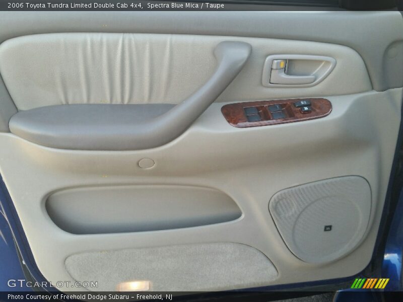 Spectra Blue Mica / Taupe 2006 Toyota Tundra Limited Double Cab 4x4