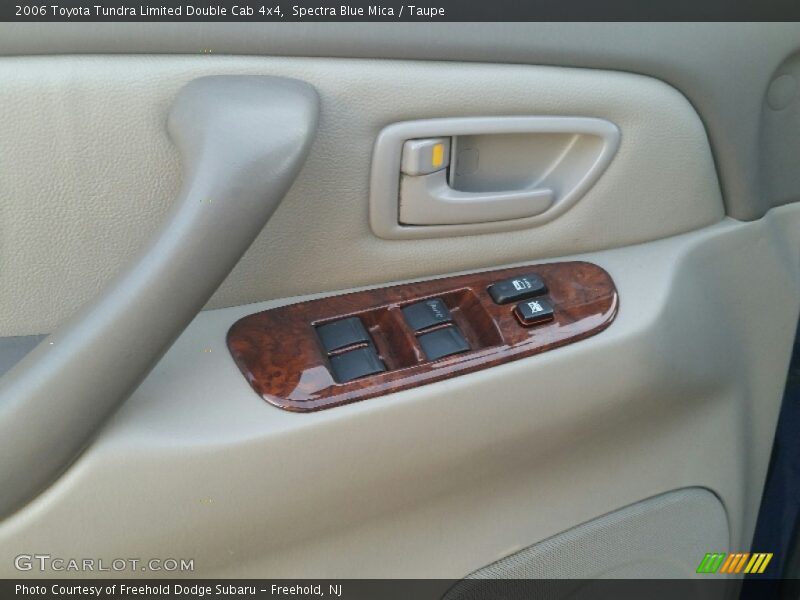 Spectra Blue Mica / Taupe 2006 Toyota Tundra Limited Double Cab 4x4