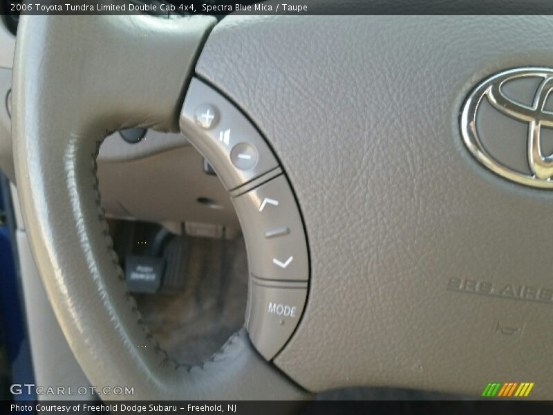 Spectra Blue Mica / Taupe 2006 Toyota Tundra Limited Double Cab 4x4