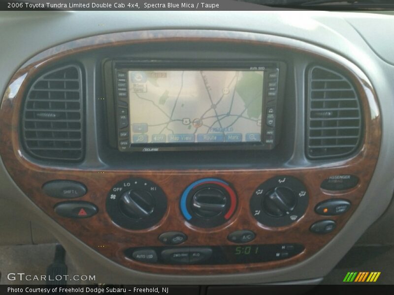 Spectra Blue Mica / Taupe 2006 Toyota Tundra Limited Double Cab 4x4