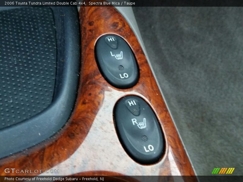 Spectra Blue Mica / Taupe 2006 Toyota Tundra Limited Double Cab 4x4