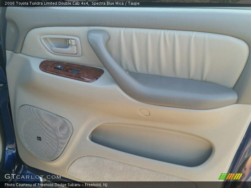 Spectra Blue Mica / Taupe 2006 Toyota Tundra Limited Double Cab 4x4