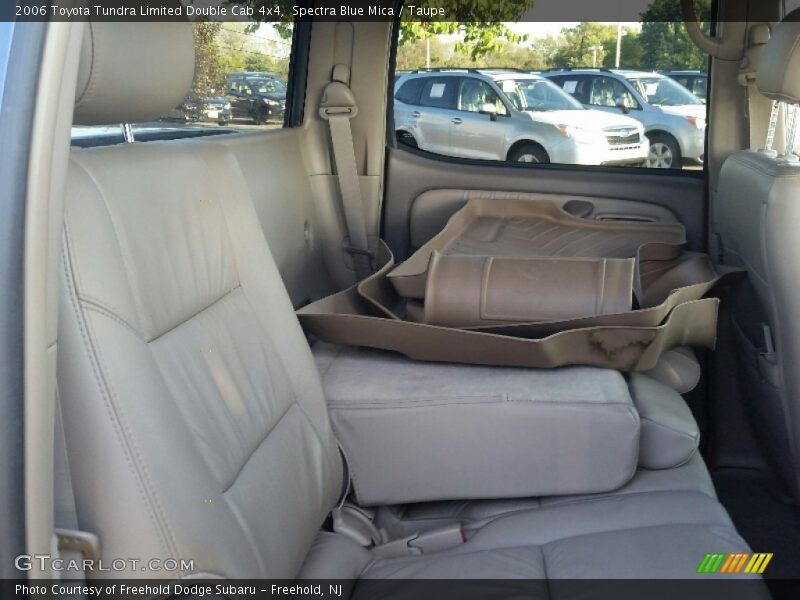 Spectra Blue Mica / Taupe 2006 Toyota Tundra Limited Double Cab 4x4