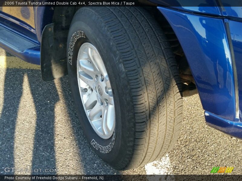 Spectra Blue Mica / Taupe 2006 Toyota Tundra Limited Double Cab 4x4