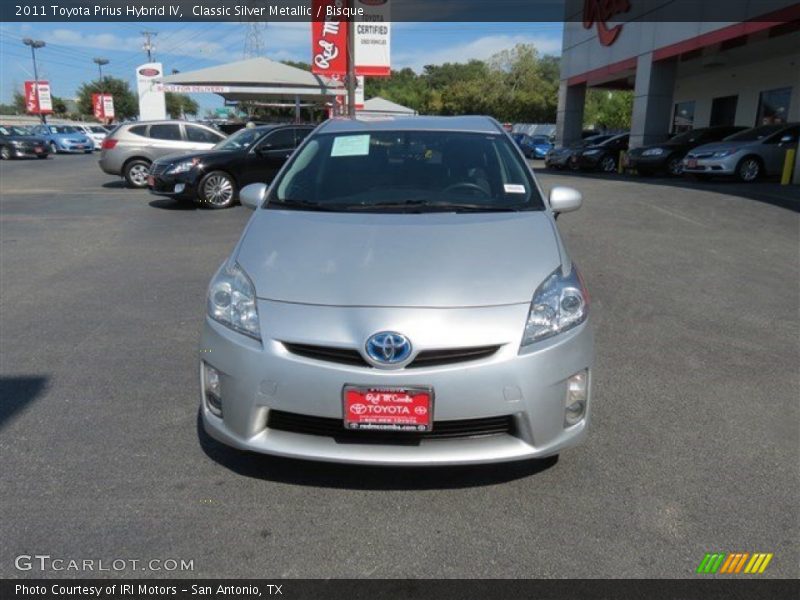 Classic Silver Metallic / Bisque 2011 Toyota Prius Hybrid IV